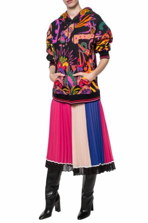Printed pleated skirt, zdjęcie 2 Printed pleated skirt od Self Portrait